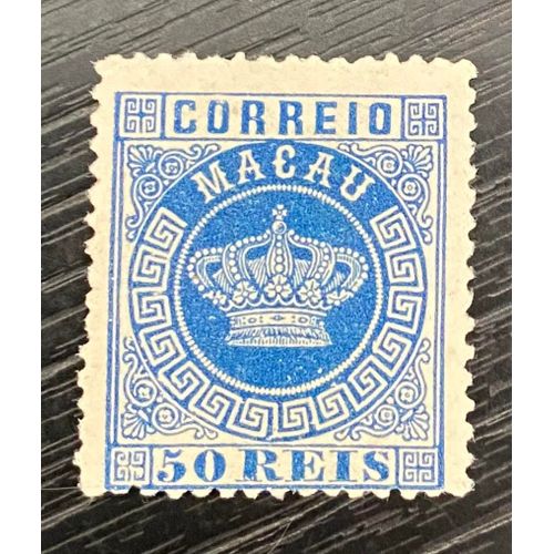 Timbre Macao 1885