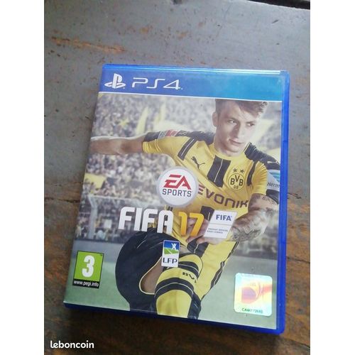 Jeu Fifa 17 Ps4 Fr Complet Bel État Mais Boîte Abîmée