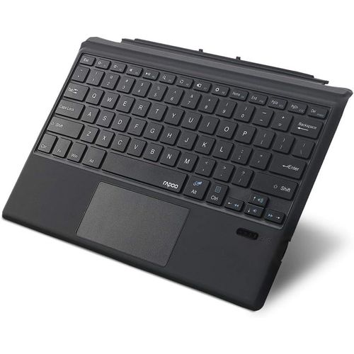 Étui Clavier Bluetooth Pour Microsoft Surface Pro 7/Pro 6/Surface Pro 5 (2017)/Pro 4/Tablette 12,3 Pouces/Surface Pro 3 (2014) - Housse Amovible Avec Pavé Tactile