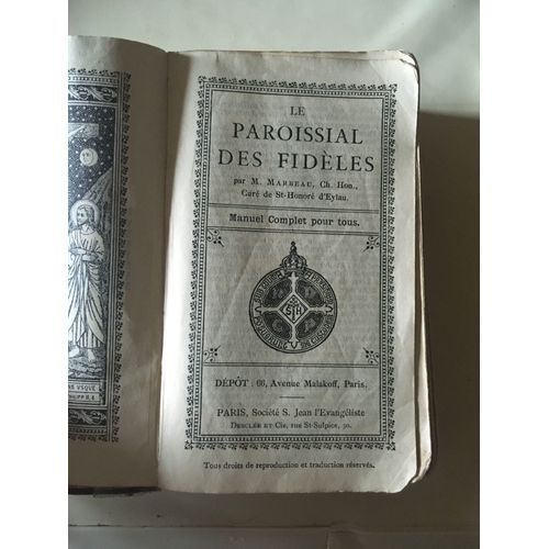 Marbeau Le Paroissial Des Fidèles Complet Pour Tous