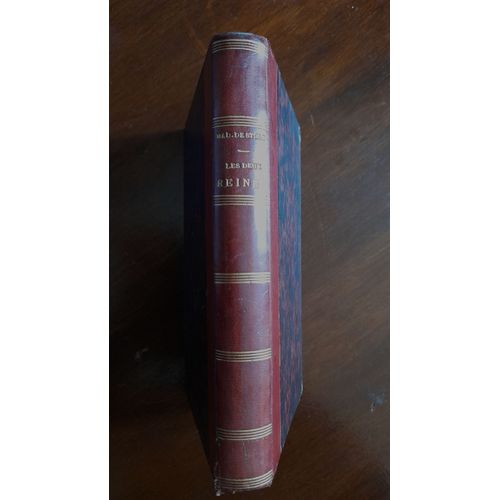 Madame De Stolz Les Deux Reines Edition De 1880 Reliée Demi Cuir Illustrée