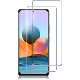 2 Films Protection Écran Verre Trempé Blindé 9h Compatible Xiaomi Redmi Note 10 - Verre De Sécurité Antichoc Ultra Résistant