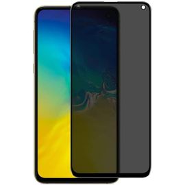 3 Pièces Film Protecteur Verre Trempé Anti-Reflet Et Anti-Espion Pour Samsung Galaxy S10e/S10e - Protection Privée, Installation Facile, Anti-Empreintes