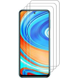3 Protecteurs D'écran Verre Trempé 9h Pour Xiaomi Poco X3 Nfc - Antichoc, Anti-Empreintes, Haute Clarté, Installation Sans Bulles Transparent