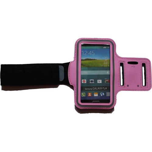 Brassard De Sport Imperméable Pour Samsung Galaxy A30 Avec Film Transparent Tactile, Respirant Léger Et Réglable 24-38 Cm - Rose Clair