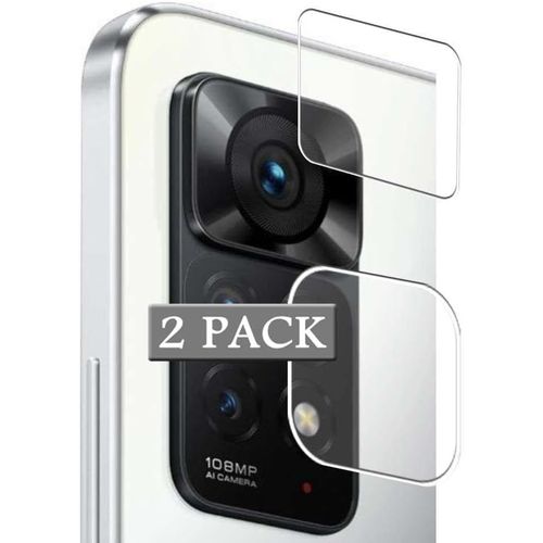 2 Films Protecteurs Caméra Arrière Auto-Cicatrisation 4h Hd Anti-Rayures Pour Xiaomi Redmi Note 11 Pro 4g - Sans Bulles, Antimicrobien