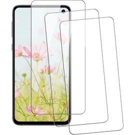 3 Pièces Film Protecteur En Verre Trempé Pour Samsung Galaxy S10e - Dureté 9h, Anti-Rayures, Anti-Empreintes, Ultra-Fin 0.33mm, Installation Sans Bulles, Surface Transparente