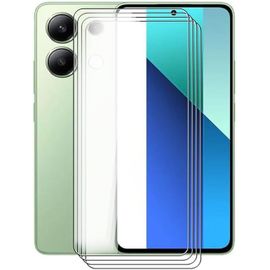 4 Pièces Protecteur D'écran Verre Trempé 9h Pour Xiaomi Redmi Note 13 4g 6.67"" - Anti-Rayures, Anti-Choc, Sensibilité Tactile Et Haute Transparence, Film De Protection Écran