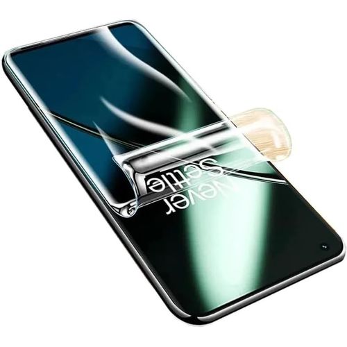2 Films Hydrogel Haute Sensibilité Pour Oneplus 11 5g 6.7"" Protecteur D'écran Transparent Antidéflagrant Anti-Rayures Oléophobe 6 Couches Flexible Hd
