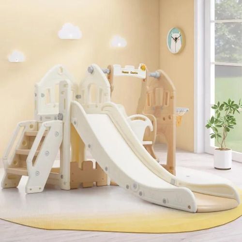 Toboggan Pour Enfants Avec Balançoire, Toboggan Pour Enfants 5 En 1, Toboggan, Escalade, Espace De Rangement