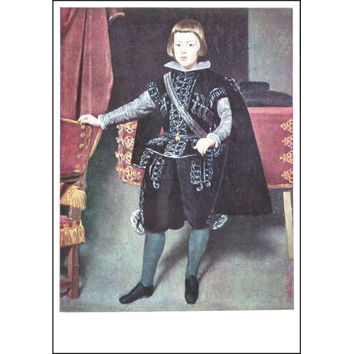 Velasquez 4 Cartes Postales Tableaux Peinture