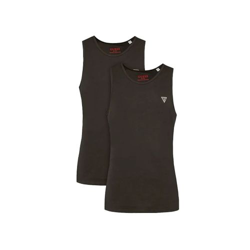 Débardeur Guess Pack X2 Mini Triangle Homme Noir