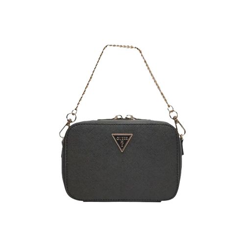 Sac bandoulière Guess Mini Triangle Femme Noir