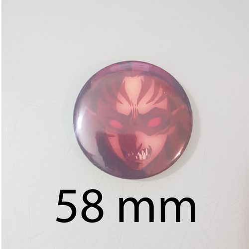 Kyogai, Membre Des 12 Lunes Dans Demon Slayer - Badge 58 Mm
