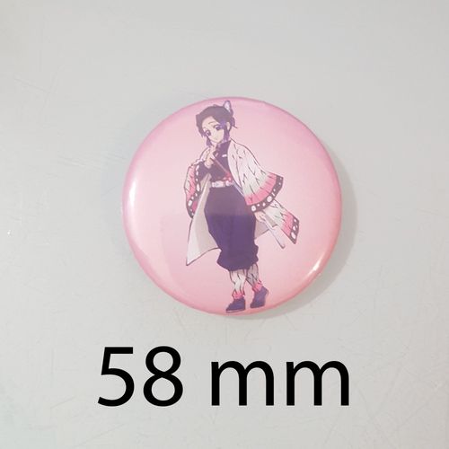 Shinobu Kocho, La Pilier De L'insecte Dans Demon Slayer - Badge 58 Mm