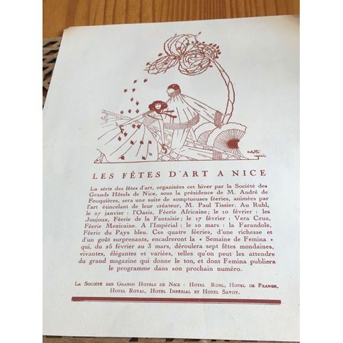 Publicité Femina