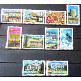 2003. Série Complète F3595 À F3604: Portraits De Régions. La France À Voir N°2.