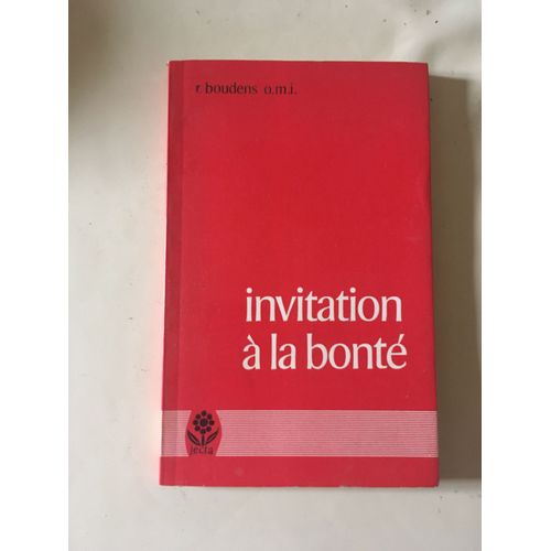 R. Boudes Invitation À La Bonté Jecta