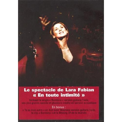 Fabian, Lara - En Toute Intimité