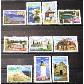 2005. Série Complète F3814 À F3823: Portraits De Régions. La France À Voir N°6.