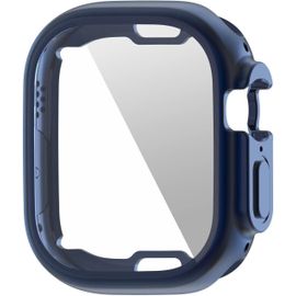 Coque De Protection Ultra Transparente 360° Pour Apple Watch Ultra 49mm (2 Pack) ¿ Tpu Souple Antichoc, Coupe Précise, Bleu