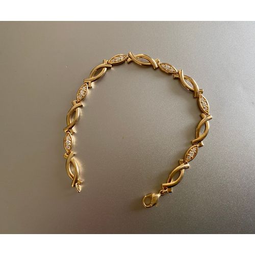 Bracelet Plaqué Or 18 Carats