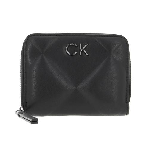 Porte monnaie Calvin klein Re-lock quilt za wal Noir