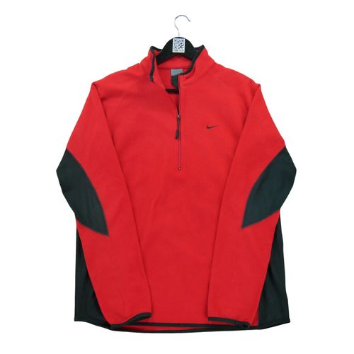 Reconditionné - Pull Polaire Homme Therma-Fit Rouge - Taille L - Homme - Rouge