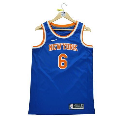 Reconditionné - Maillot Homme Nba New York Knicks Bleu - Taille S - Homme - Bleu