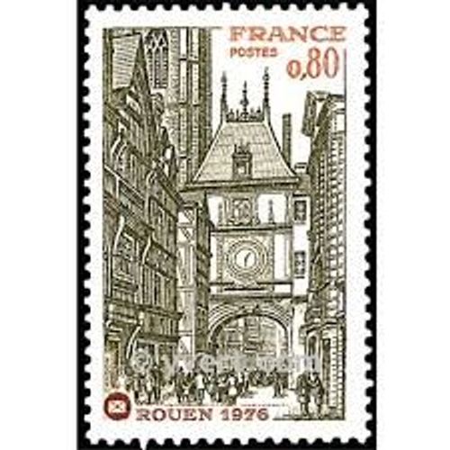 49ème Congrès National De La Fédération Des Stés Philatéliques Françaises À Rouen Année 1976 N° 1875 Yvert Et Tellier Luxe