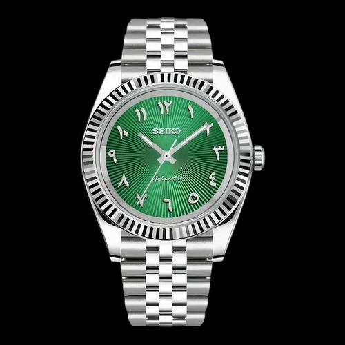 Seiko Mod Datejust Cadran Arabe Automatique Professionnel