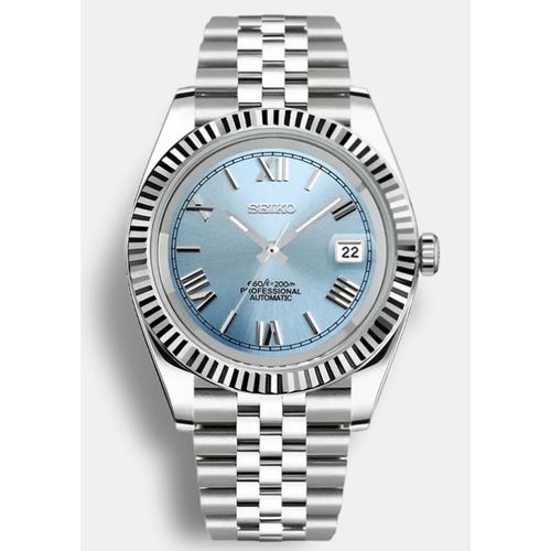 Seiko Mod Datejust Roman