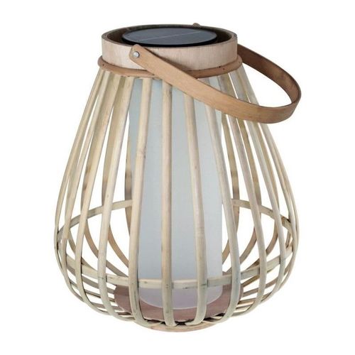 Lampe Solaire En Bambou - Marta - Beige