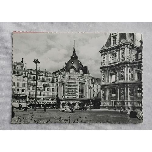 Rare : Carte Postale Ancienne Paris : Bazar De L’Hôtel De Ville - Carte Du Magasin Envoyé À La Clientèle