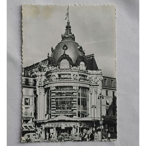 Rare : Carte Postale Ancienne Paris : Bazar De L?Hôtel De Ville - Carte Du Magasin Envoyé À La Clientèle -