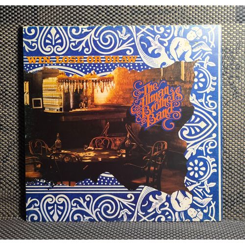 The Allman Brothers Band - Win, Lose Or Draw - Lp - Disque Vinyle 33t - 1er Pressage Anglais De 1975 (Southern Rock - Blues Rock)