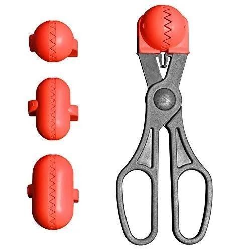 La Croquetera Couleur Rouge Outil Multifonction Avec 4 Moules Interchangeables Pour Masas- Pour À Douilles,