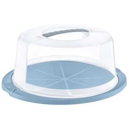 Boîte De Transport De Gâteau Rond - Keeeper - Ricardo - Nordic Pink - Poignée Ergonomique - Facile À Nettoyer