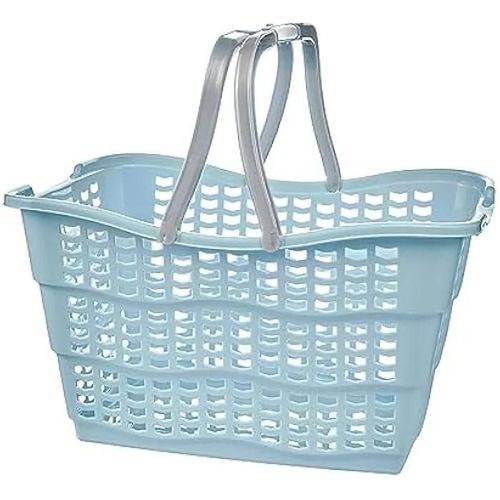 Panier à provisions - KEEEPER - Alma - Plastique solide - 40 x 29 x 22,5 cm - 15 l - Nordic Blue