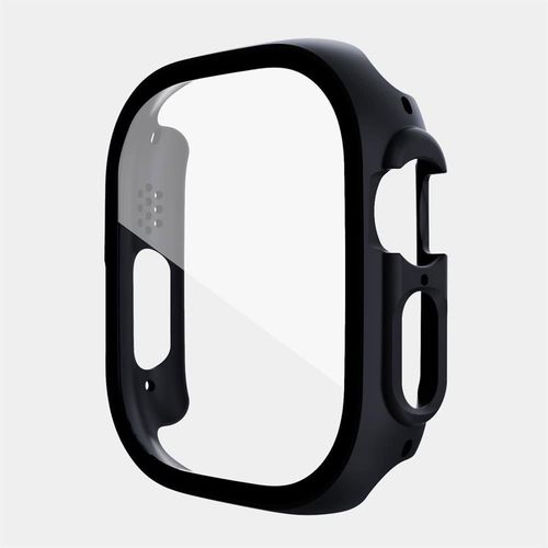 Coque Tpu Souple Antichoc Pour Apple Watch Ultra 49mm - Protection Transparente Confortable Avec Conception Creuse Et Installation Facile - Bleu