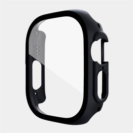 Coque Tpu Souple Antichoc Pour Apple Watch Ultra 49mm - Protection Transparente Confortable Avec Conception Creuse Et Installation Facile - Bleu