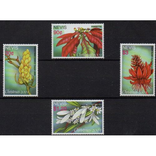 Nevis ( Antilles ) Timbres De Noël 2001