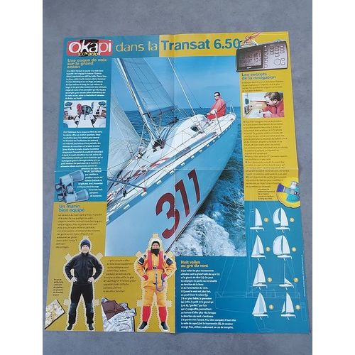 Poster Okapi - Mini-Transat - Course À Voile