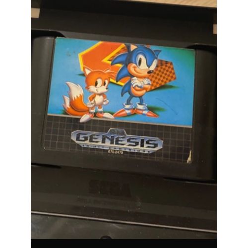 Jeux Sega Mega Drive Sonic 2 Genesis Parfait État