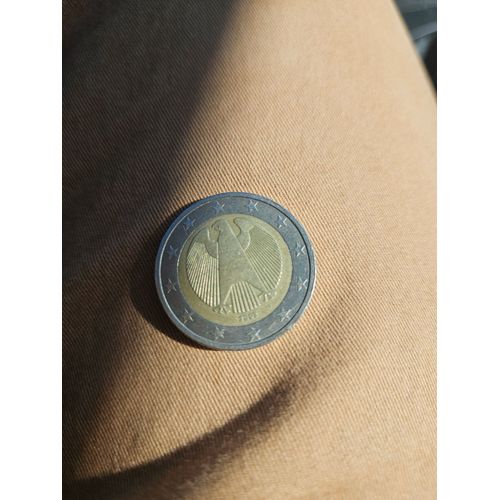Pièce De 2 Euro, Aigle Et Lettre J