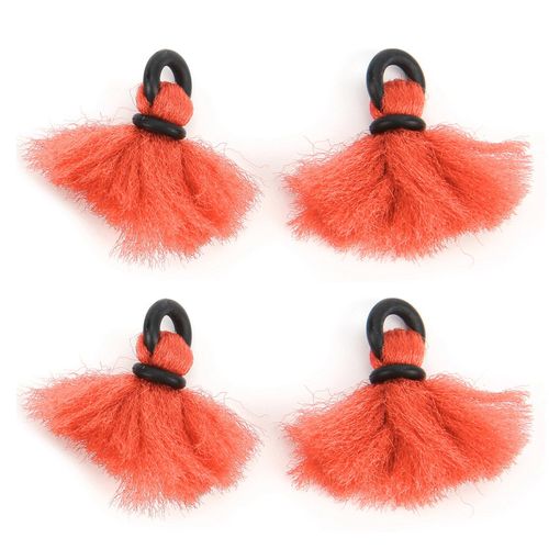 Lot De 4 Flotteurs De Peche A La Mouche, Indicateurs De Frappe, Flotteurs De Positionnement D'hamecon, Flotteurs, Flotteurs, Orange