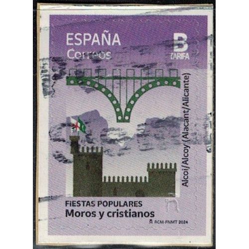 Espagne 2024 Oblitéré Used Festas Populares Moros Y Cristianos Alicante Y&t Es5496 Su