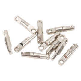 Lot De 20 Emerillons De Peche Durables Et Faciles A Utiliser, Resistants A L'eau, Pivotants, Pour La Peche A La Ligne, 4 Mm