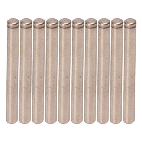 Lot De 10 Arbres De Moteur Sans Balais Rc En Acier Inoxydable Argente, Longueur 38 Mm, Accessoires Adaptes Aux Voitures Et Bateaux Rc