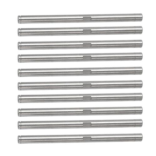 Lot de 10 tiges d'axe de moteur sans balais, longueur 62 mm, diametre 4 mm, pour modeles reduits d'avions et de bateaux RC